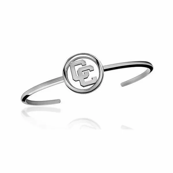 Sterling Silver Cuff Bracelet With Open Circle CC Orin Jewelers Northville, MI