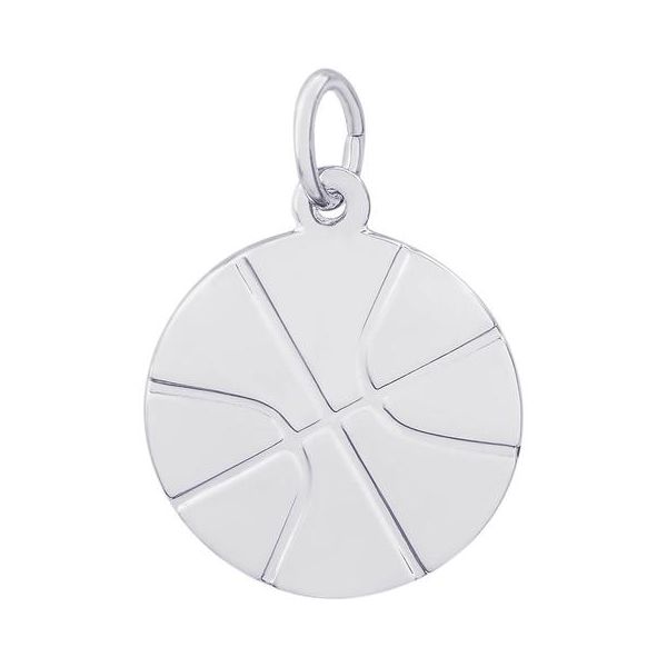 Sterling Silver Basketball Charm Orin Jewelers Northville, MI