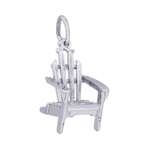 Sterling Silver Adirondack Chair Charm Orin Jewelers Northville, MI
