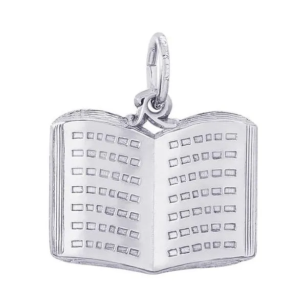 Sterling Silver Book Charm Orin Jewelers Northville, MI