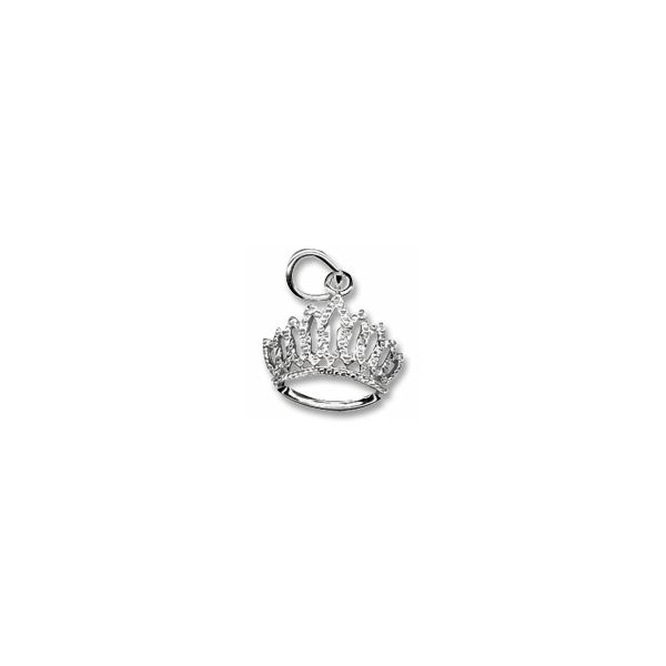 Sterling Silver Tiara Charm Orin Jewelers Northville, MI