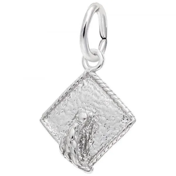 Sterling Silver Graduation Cap Charm Orin Jewelers Northville, MI