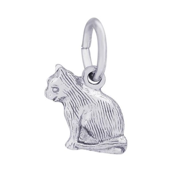 Sterling Silver Cat Charm Orin Jewelers Northville, MI