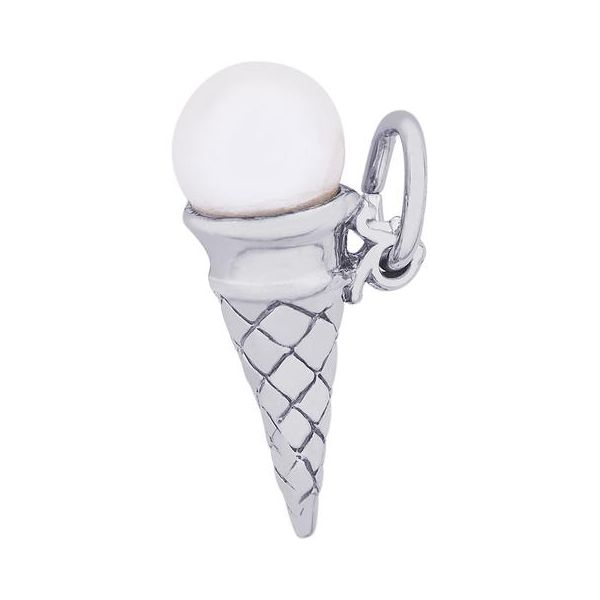 Sterling Silver Ice Cream Cone Charm Orin Jewelers Northville, MI