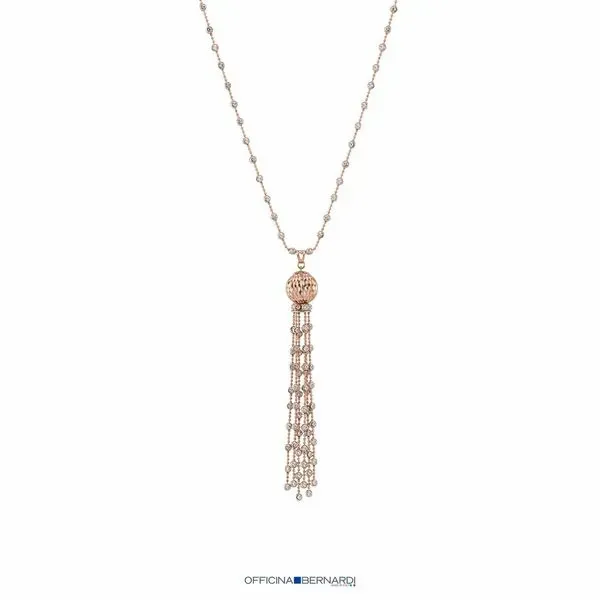 Lady's Platinum & 18K Rose Gold Plated 30