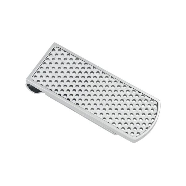 Gent's Stainless Steel Textured Money Clip Orin Jewelers Northville, MI