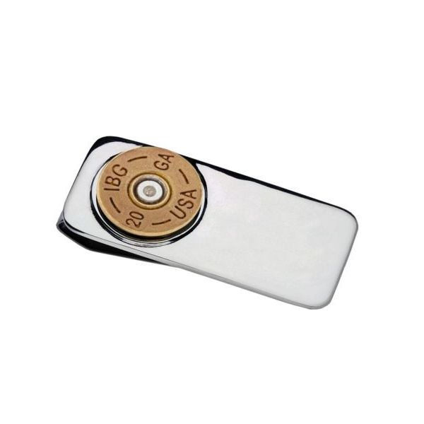 Gent's Sterling Silver & Bronze Shotgun Shell Inspired Money Clip Orin Jewelers Northville, MI