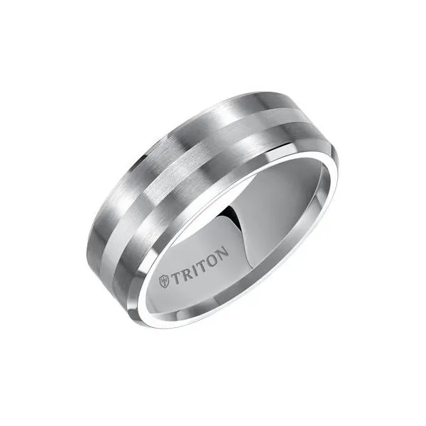 Titanium/Tungsten Carbide Wedding Bands Orin Jewelers Northville, MI