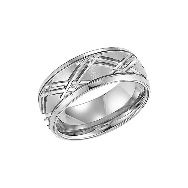 Titanium/Tungsten Carbide Wedding Bands Orin Jewelers Northville, MI