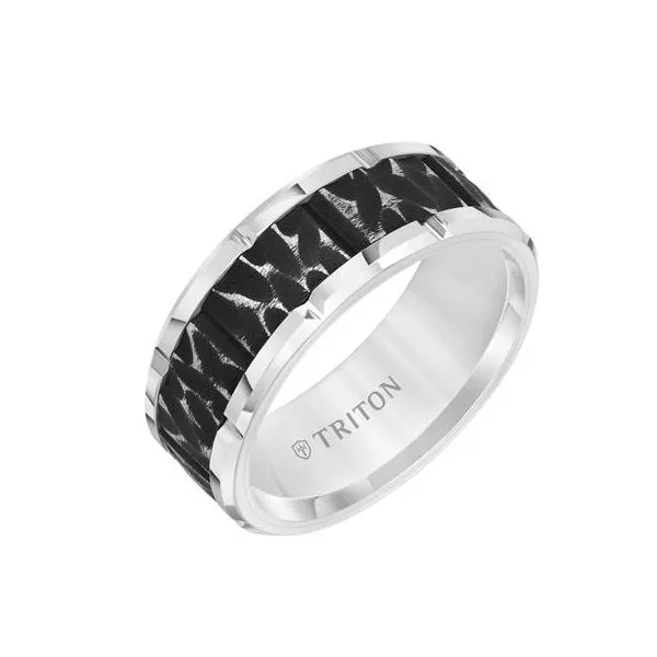 Titanium/Tungsten Carbide Wedding Bands Orin Jewelers Northville, MI