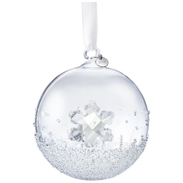 Swarovski Christmas Ball Ornament, A.E. 2019 Orin Jewelers Northville, MI