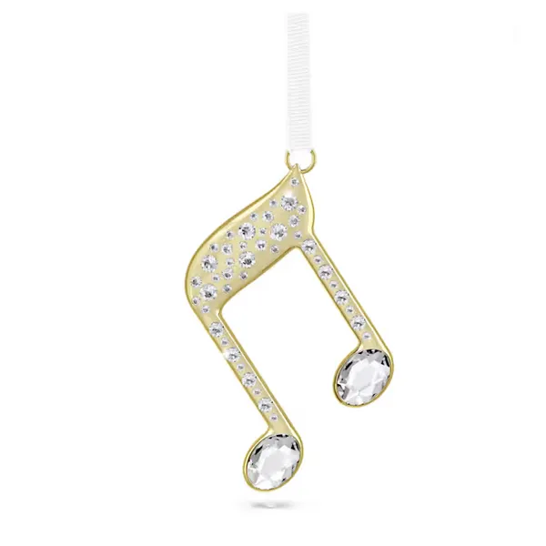 Swarovski Holiday Magic Double Music Note Ornament Orin Jewelers Northville, MI