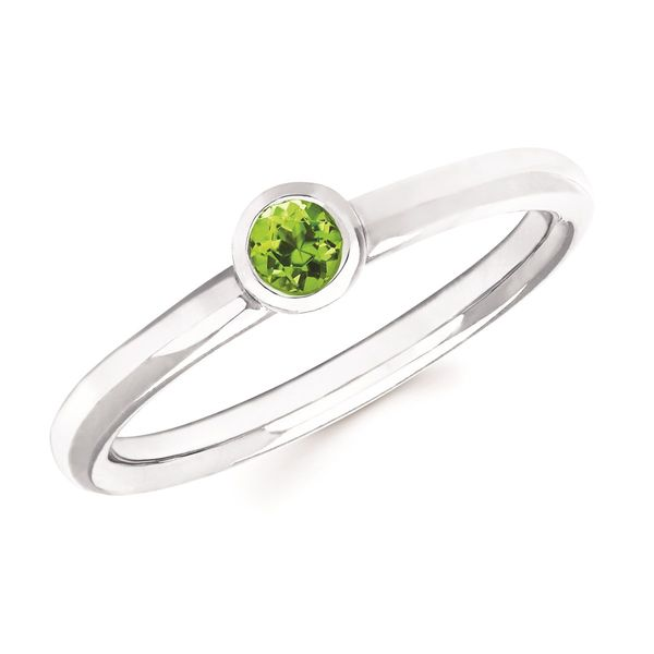 STERLING SILVER PERIDOT RING Parkers' Karat Patch Asheville, NC