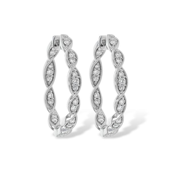 Diamond Earrings P.J. Rossi Jewelers Lauderdale-By-The-Sea, FL