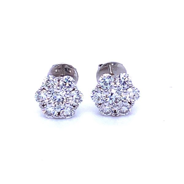 Diamond Stud Earrings P.J. Rossi Jewelers Lauderdale-By-The-Sea, FL