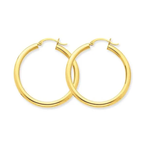 Gold Earrings Image 2 P.J. Rossi Jewelers Lauderdale-By-The-Sea, FL
