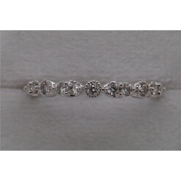 14K White Gold Ladies Diamond Stackable/Wedding Band Puckett's Fine Jewelry Benton, KY