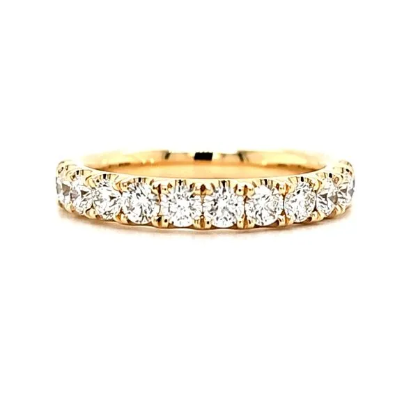 14K Yellow Gold Split Prong Diamond Band Size 6.5 Quality Gem LLC Bethel, CT
