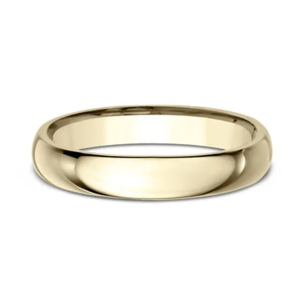 14K Yellow Gold Light Comfort Fit 4mm Band Size 10 Image 2 Raleigh Diamond Fine Jewelry Raleigh, NC