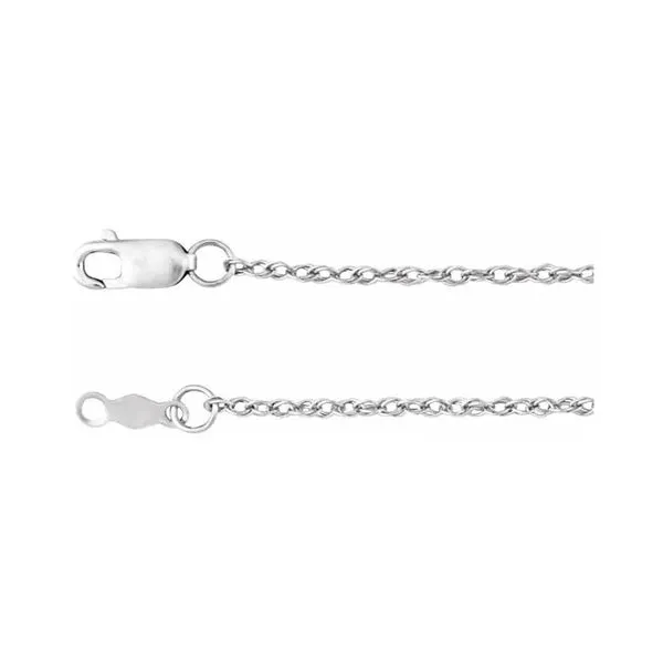 Sterling Silver 1.25 mm 18