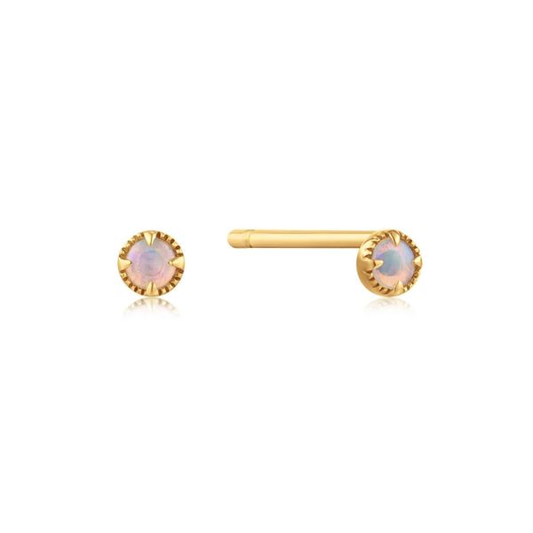 14kt Gold Opal Stud Earrings Roberts Jewelers Jackson, TN