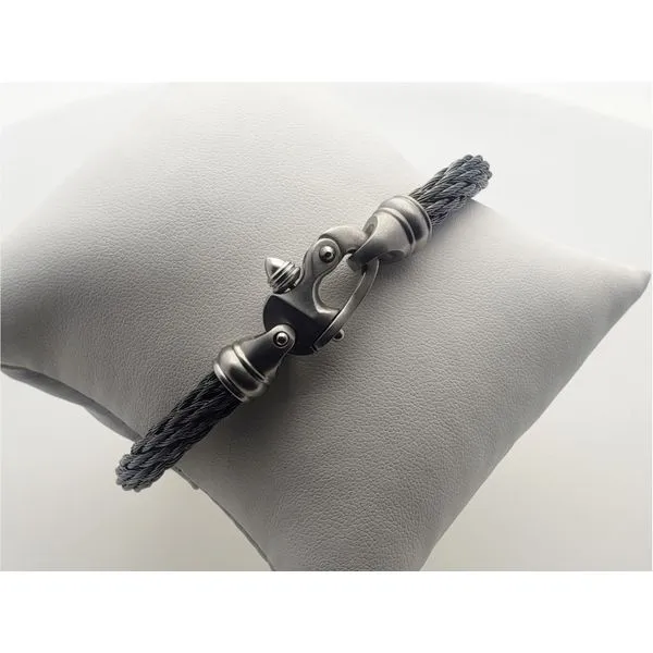 Nouveau braid Black Ice Mariner bracelet Roberts Jewelers Jackson, TN