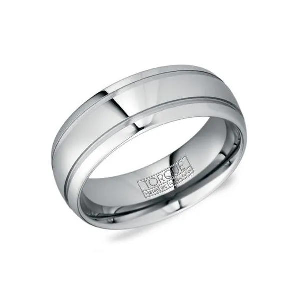 Gray tungsten mens band Roberts Jewelers Jackson, TN