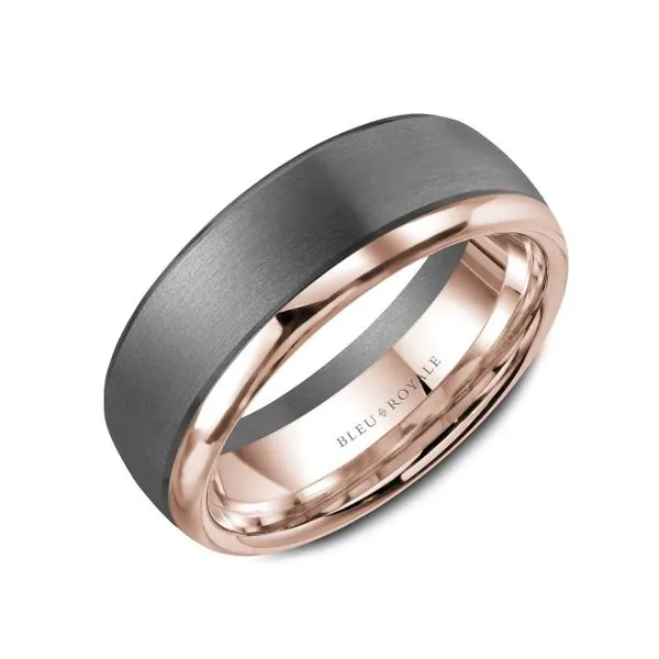 14k rose gold and Tantalum mens ring Roberts Jewelers Jackson, TN