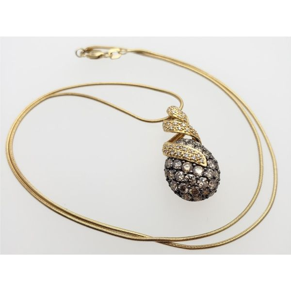 14k yellow gold pendant with diamonds Roberts Jewelers Jackson, TN