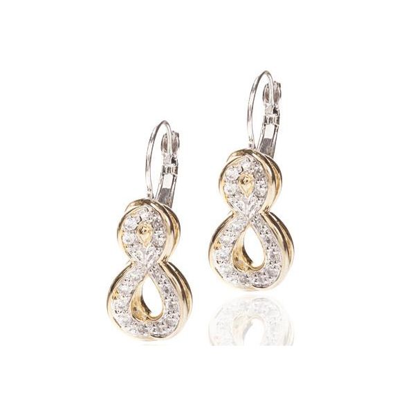 INFINITY COLLECTION PAVÉ FRENCH WIRE EARRINGS Roberts Jewelers Jackson, TN