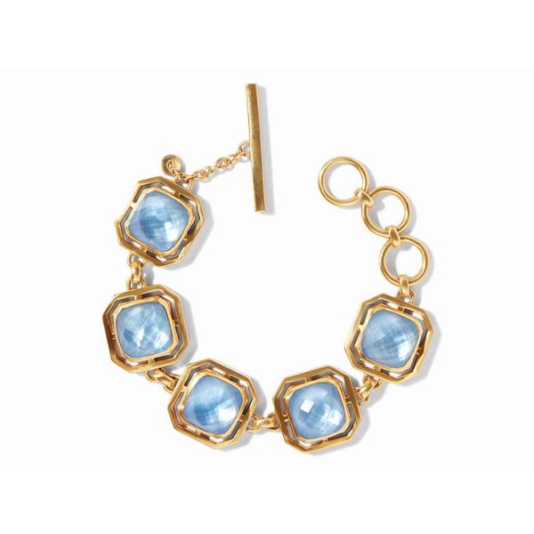 Geneva Bracelet in Iridescent Chalcedony Blue Roberts Jewelers Jackson, TN