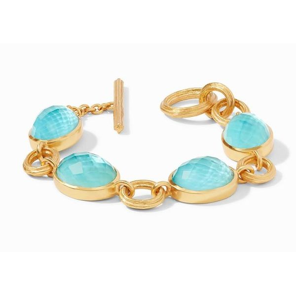 Barcelona Bracelet - Iridescent Bahamian Blue Roberts Jewelers Jackson, TN