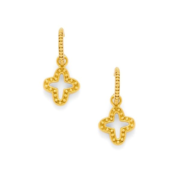 Florentine Hoop & Charm Earring Roberts Jewelers Jackson, TN