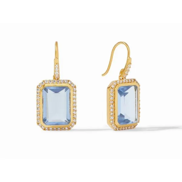 Clara Luxe Earrings in Chalcedony Blue Roberts Jewelers Jackson, TN