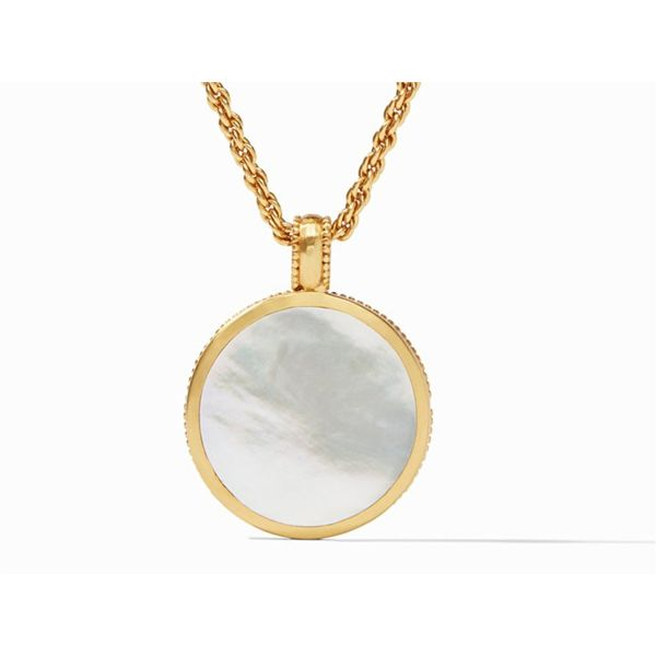 Coin Statement Pendant with Mother of Pearl Roberts Jewelers Jackson, TN