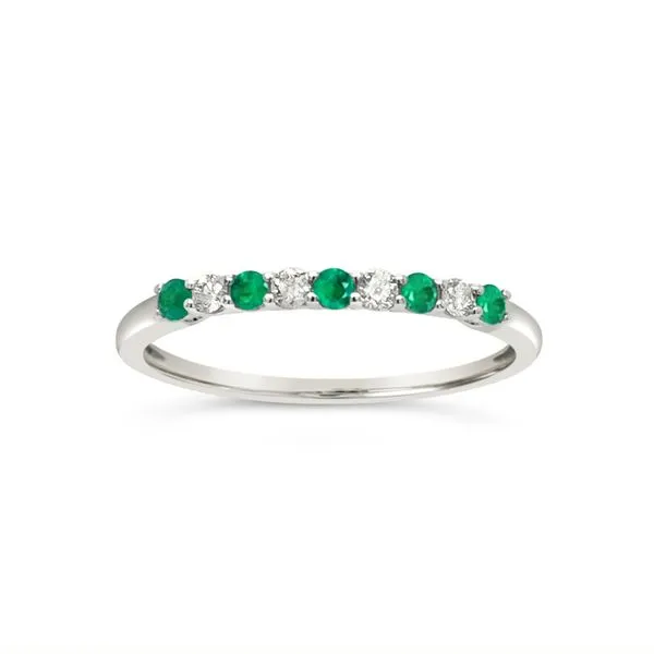 Gemstone Wedding Band Robertson Jewelers New Milford, CT