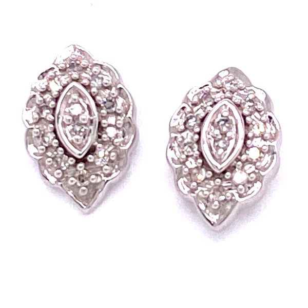 Diamond Fancy Earrings Robertson Jewelers New Milford, CT
