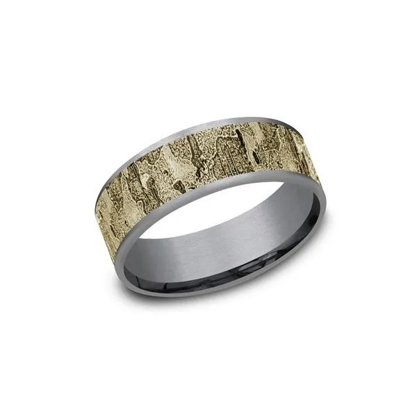 Ammara Stone Fractured Wall Band Root Jewelers Medford, OR