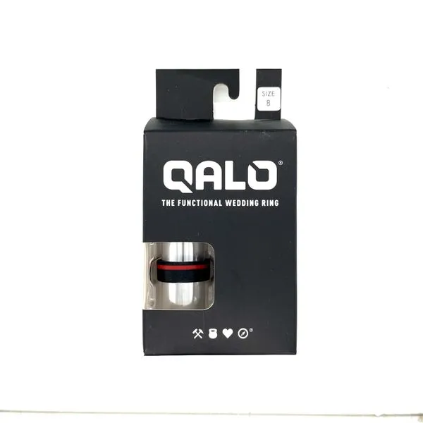 Silicone Thin Red Line Pinstripe Ring Segner's Jewelers Fredericksburg, TX