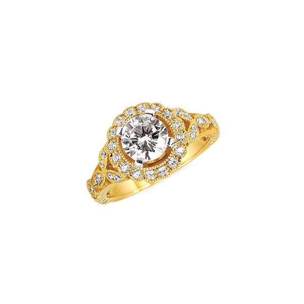 Diamond Semi-Mount Ring Selman's Jewelers-Gemologist McComb, MS