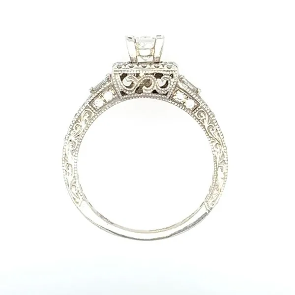 Princess Cut Diamond Engagement Ring Image 2 Simones Jewelry, LLC Shrewsbury, NJ