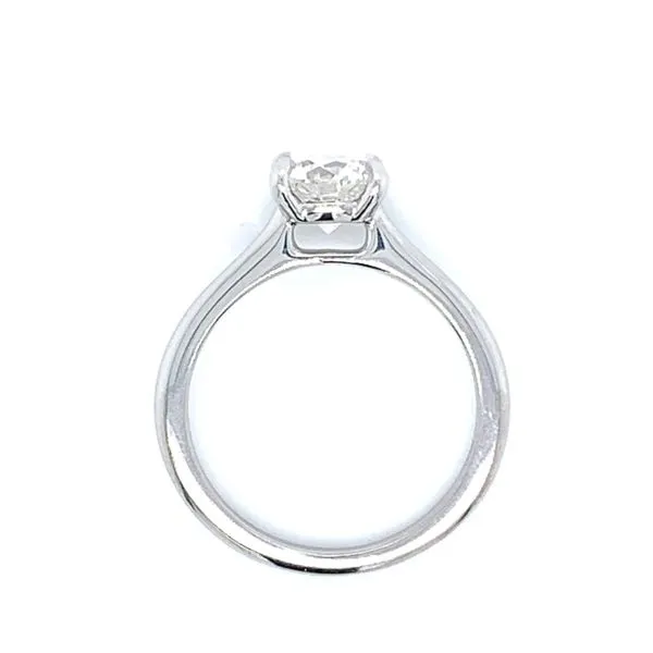 Platinum Diamond Engagement ring Image 2 Simones Jewelry, LLC Shrewsbury, NJ