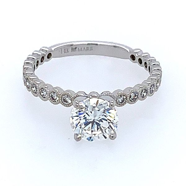 White Gold Diamond Engagement Ring Simones Jewelry, LLC Shrewsbury, NJ
