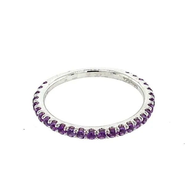 Amethyst Stack Band Simones Jewelry, LLC Shrewsbury, NJ