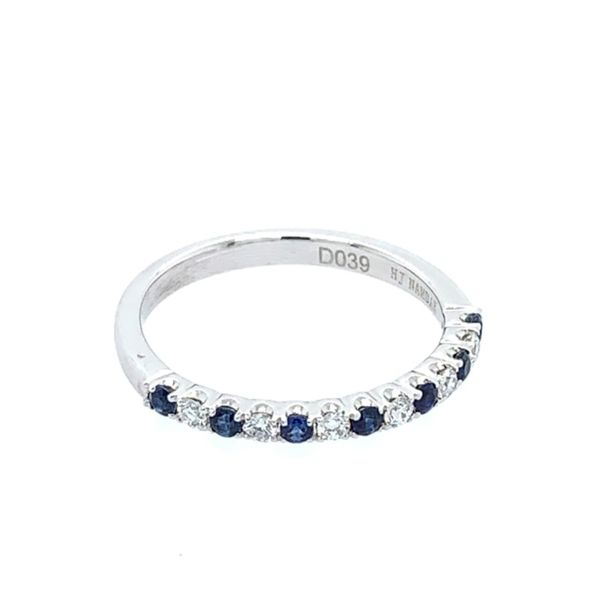 Sapphire & Diamond Band Simones Jewelry, LLC Shrewsbury, NJ