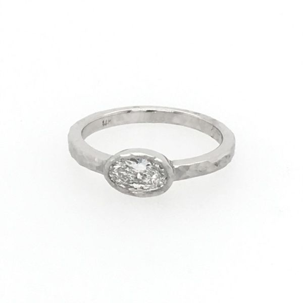 Oval Diamond Ring Simones Jewelry, LLC Shrewsbury, NJ