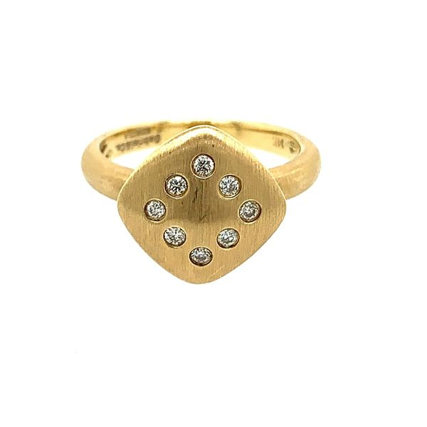 Burnished set Diamond Fashion Ring Simones Jewelry, LLC Shrewsbury, NJ