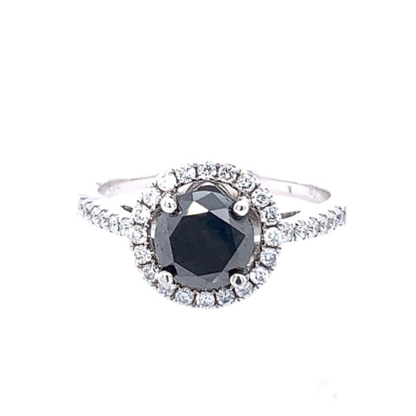 Black and White Diamond Ring Simones Jewelry, LLC Shrewsbury, NJ