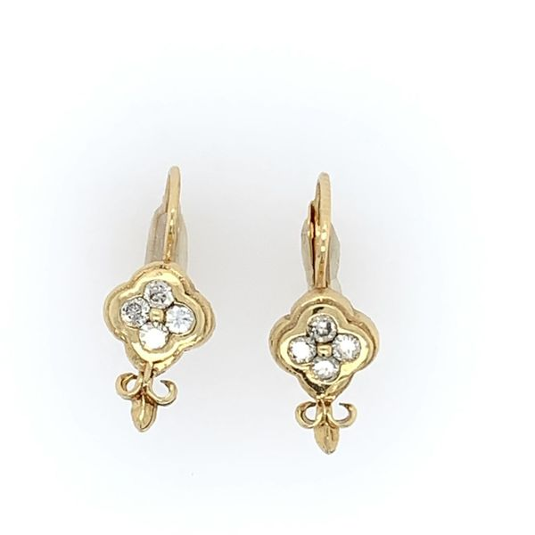 Fleur De Lis Earrings Simones Jewelry, LLC Shrewsbury, NJ