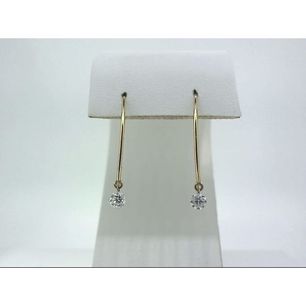 Diamond Wire Earrings Simones Jewelry, LLC Shrewsbury, NJ